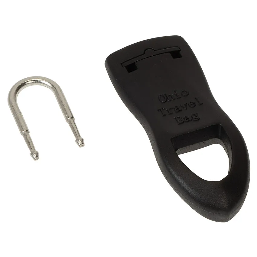 1 5/8" Black, Jumbo Zipper Fixer, Plastic, #ZF-5