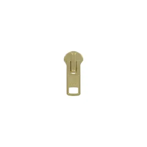 #10 Brass, Metal, YKK Auto Lock Slider, Zinc Alloy, #10M-3-BP