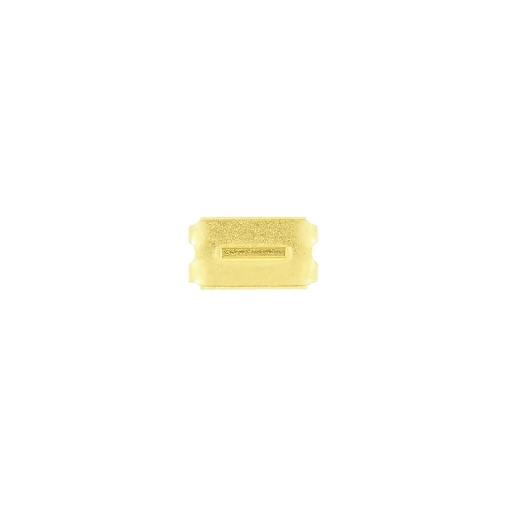 #10 Brass, YKK 4-Prong Bottom Stop, Zinc Alloy-PK10, #10M-4P-BP