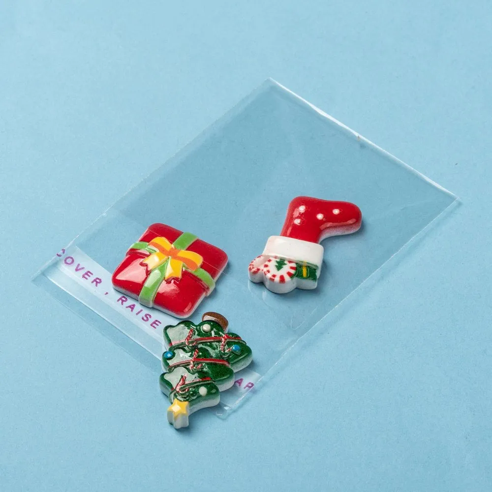 1000 pc OPP Cellophane Bags, Small Jewelry Storage Bags, Self-Adhesive Sealing Bags, Rectangle, Clear, 7x5cm, Unilateral Thickness: 0.035mm, Inner Measure: 5x5cm