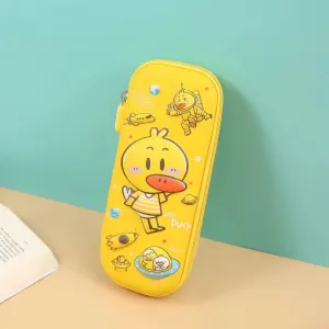 3D Embossed Duck Pencil Case