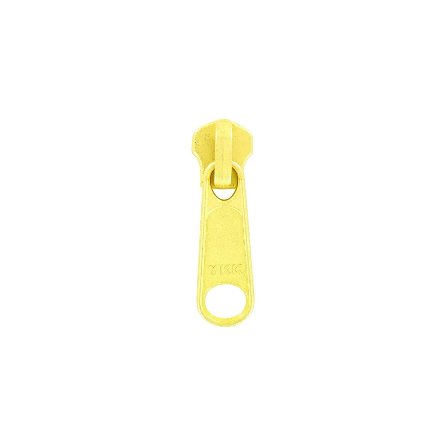 #5 Brass, Metal, YKK Long Tab Semi-Swivel Zipper Slider, Zinc Alloy, #5M-4-BP