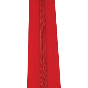 #5 Red, YKK Coil Zipper Tape, Nylon, #5CN-RED