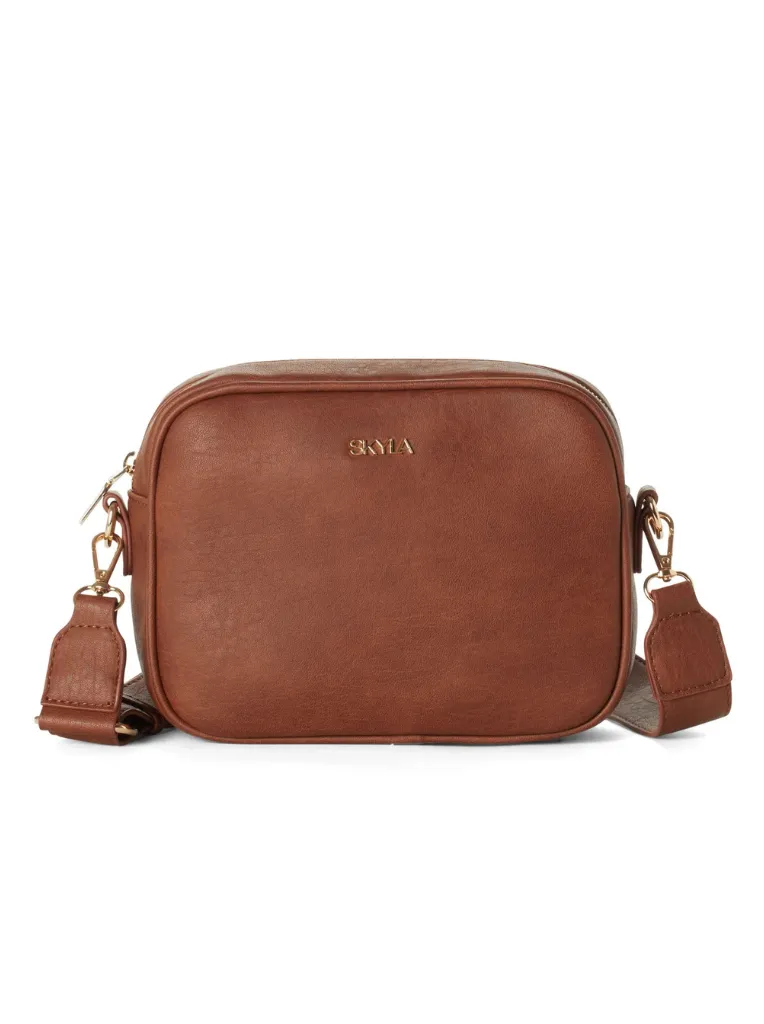 Alicia Vegan Crossbody Bag by SKYLA