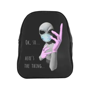 Alien Nurse (Thing) - School Backpack