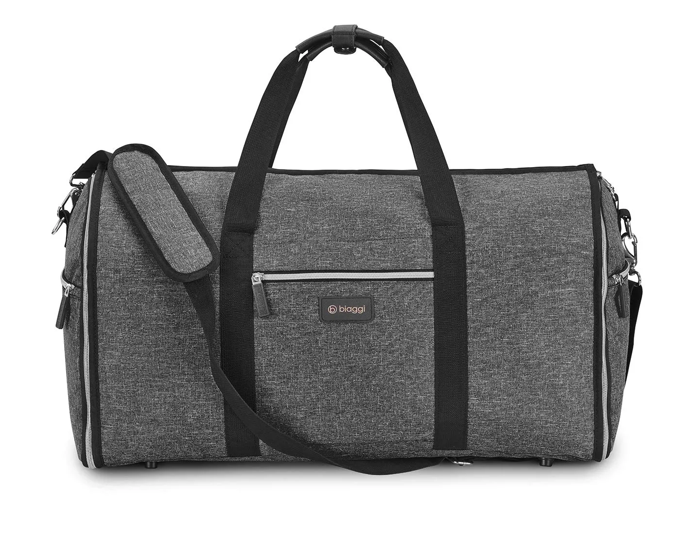 Biaggi Luggage Hangeroo Pro, Garment Bag   Duffel, Charcoal