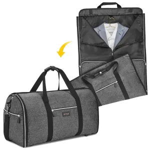 Biaggi Luggage Hangeroo Pro, Garment Bag   Duffel, Charcoal