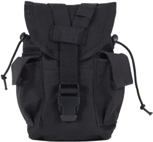 Black - MOLLE II Canteen & Utility Pouch