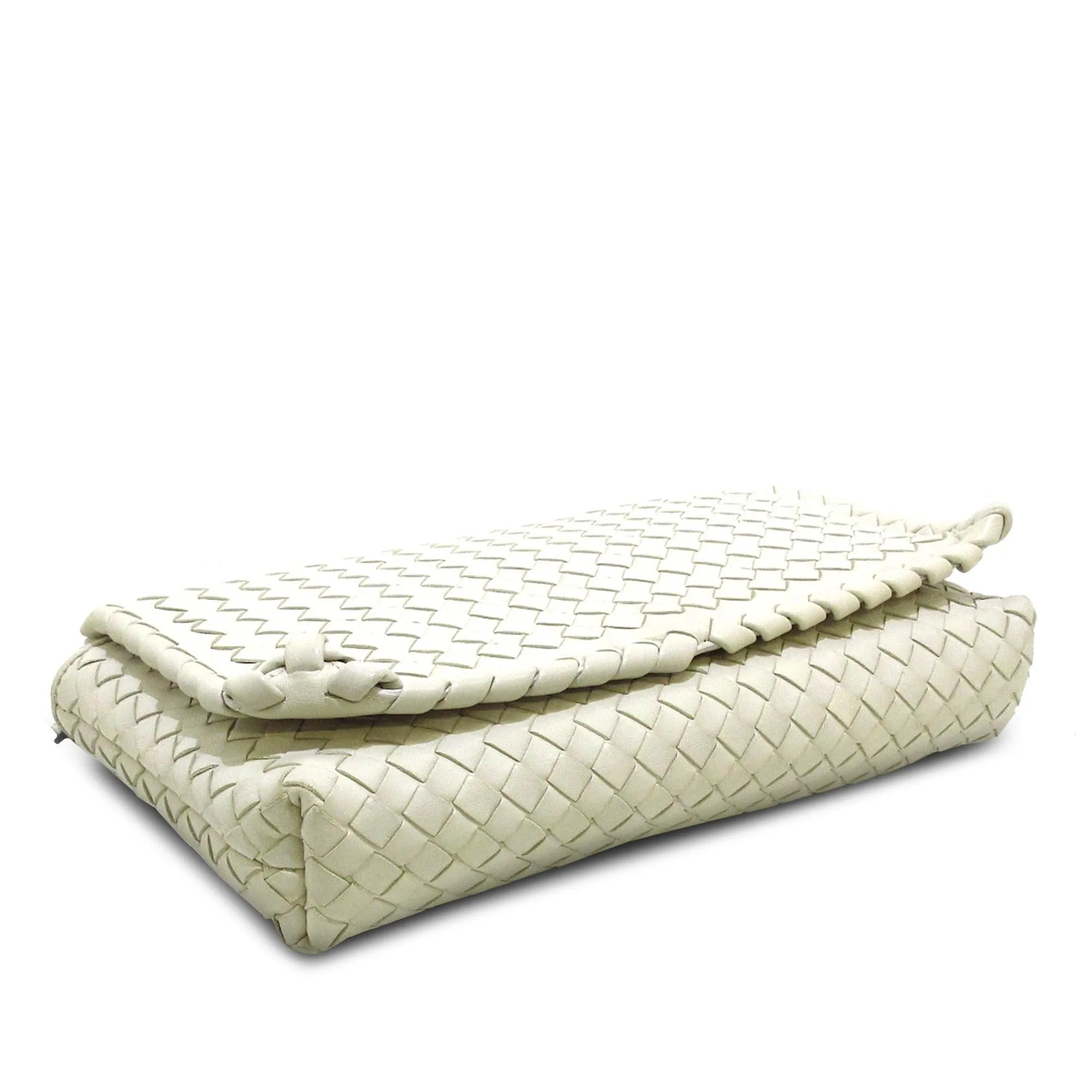 Bottega Veneta Intrecciato Flap Crossbody Bag (SHG-wEXfxE)
