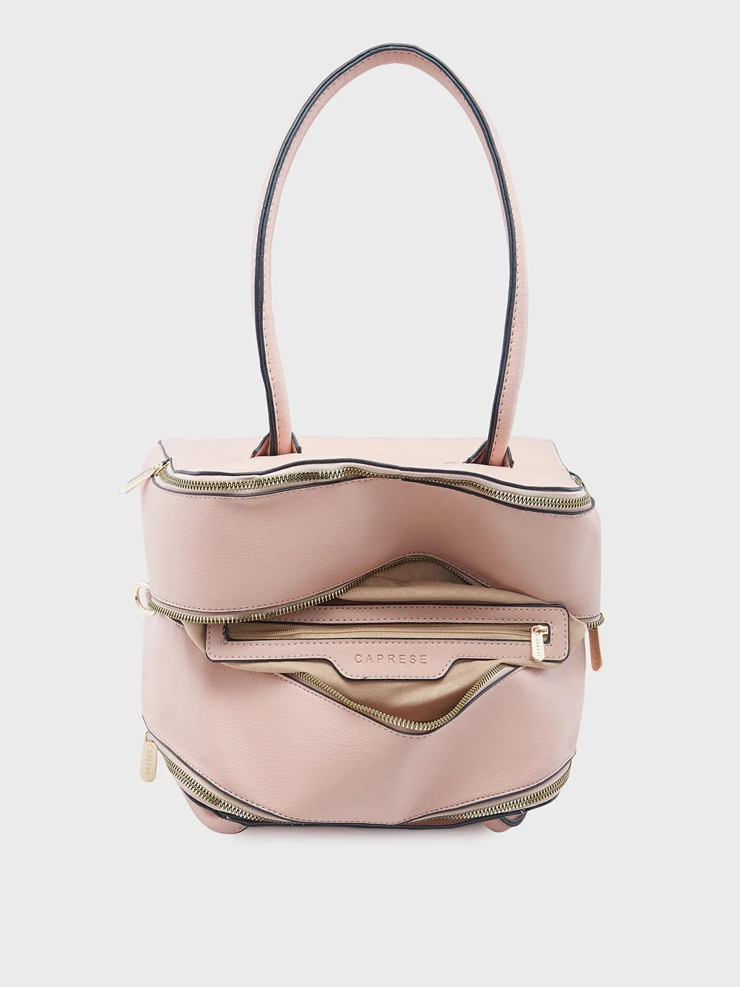 Caprese Josie Satchel Large Blush