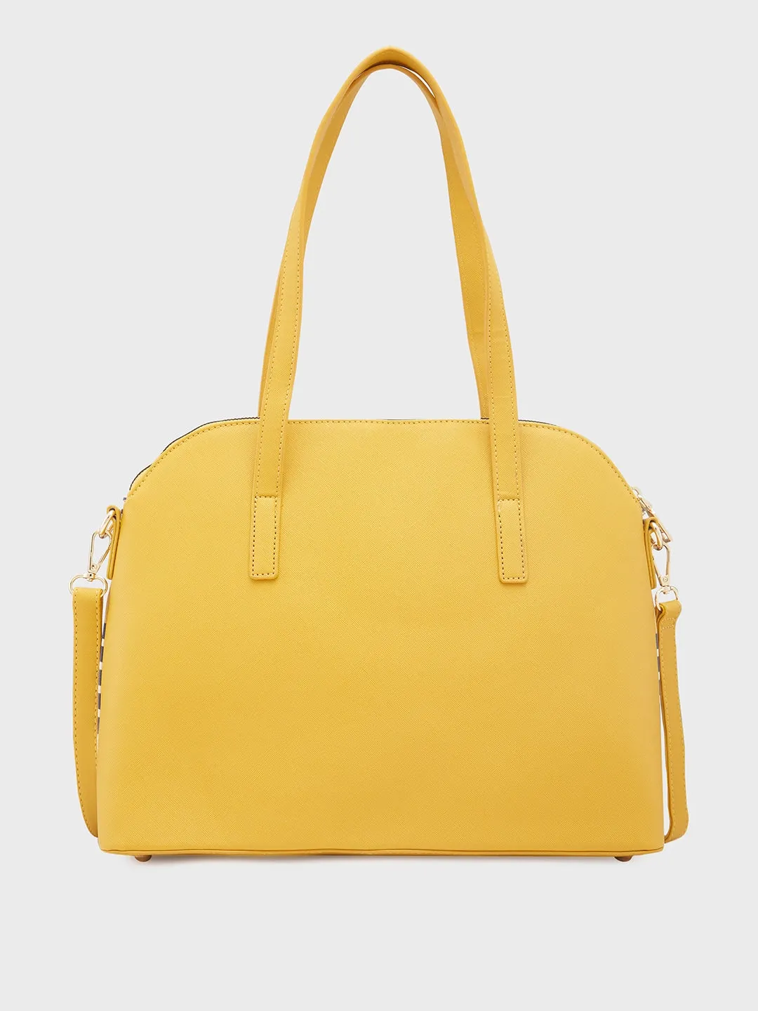 Caprese Sailer Satchel Medium Yellow
