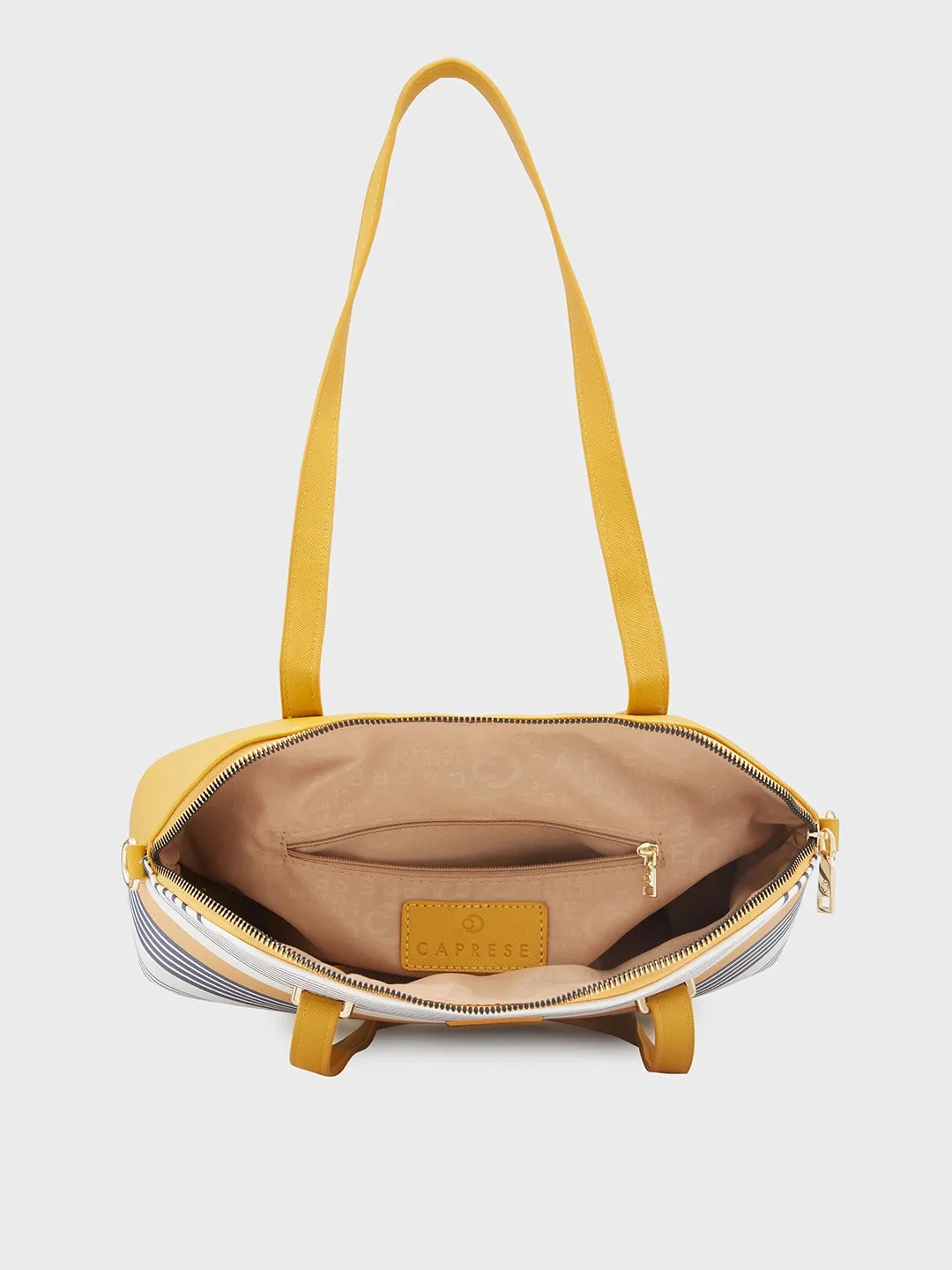 Caprese Sailer Satchel Medium Yellow