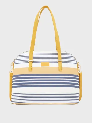Caprese Sailer Satchel Medium Yellow