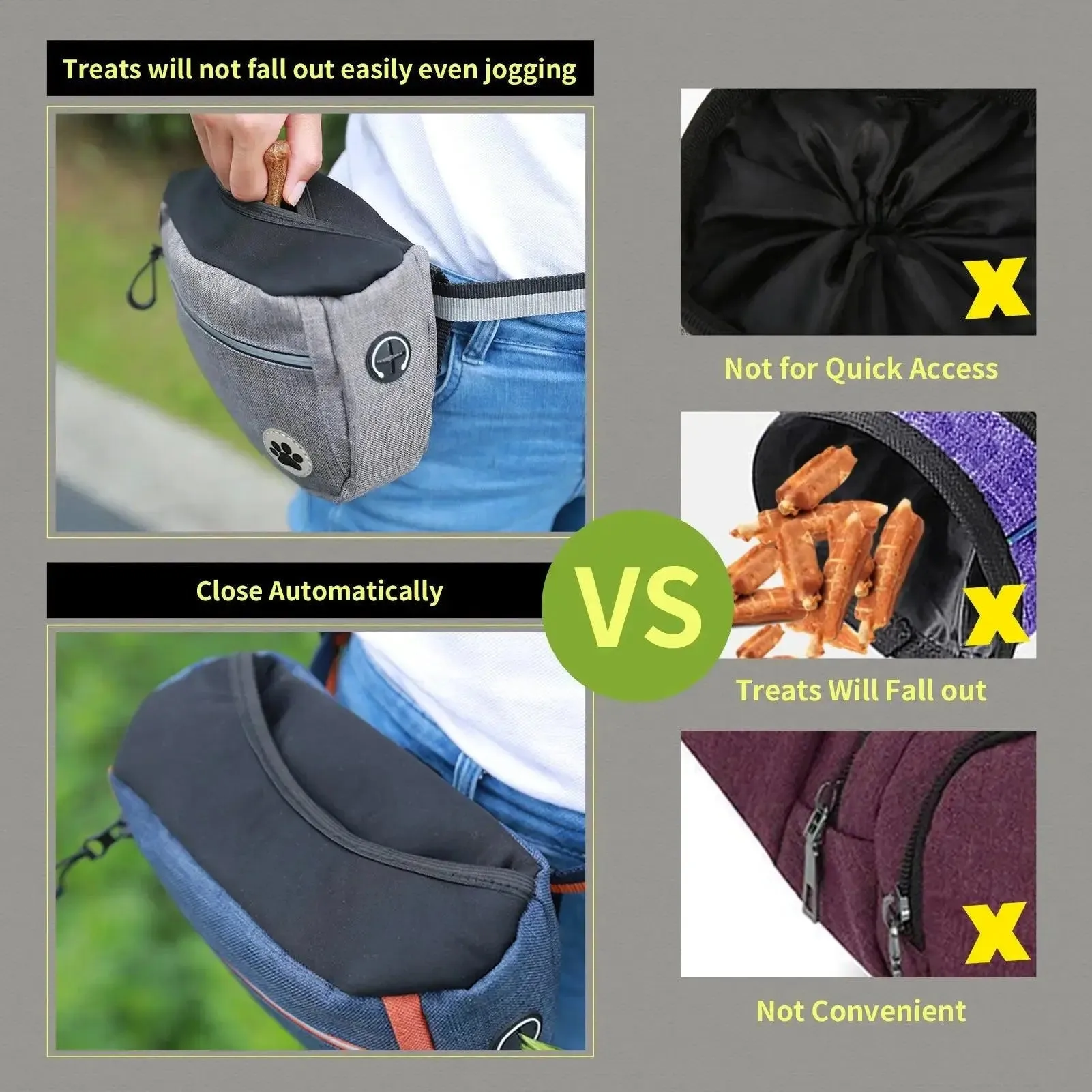 Dog Training Bag Treat & Poop Bag - pet accessories