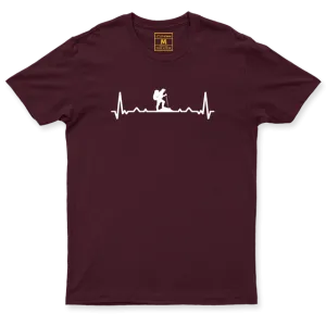Drifit Shirt: Hiking Heartbeat