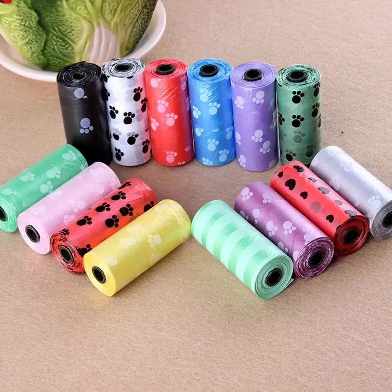 Durable Printed Dog Poop Bags