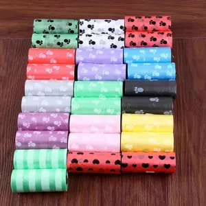 Durable Printed Dog Poop Bags