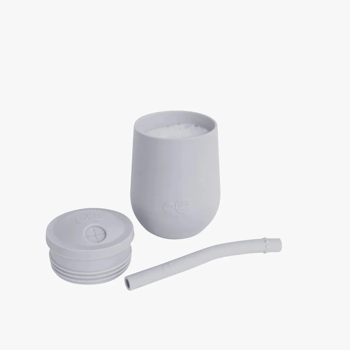 ezpz Mini Cup   Straw Training System - Pewter
