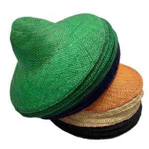 Giant Straw Capeline Hat Bodies for Millinery and Hat Making