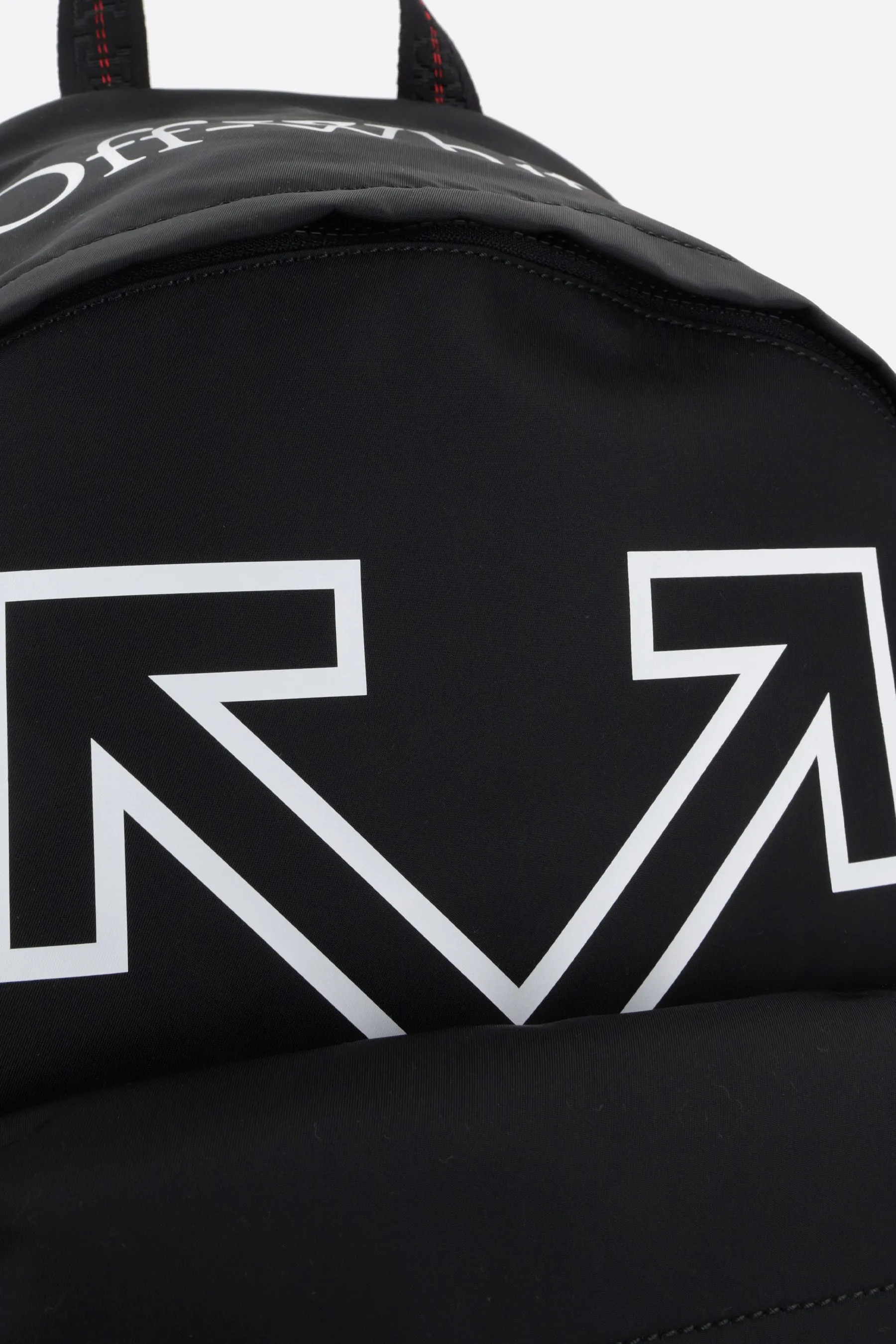 Industrial Arrow Pattern Nylon Backpack