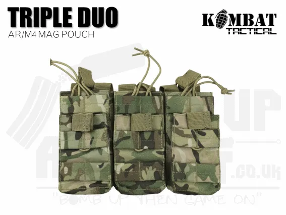 Kombat UK Triple Duo Mag Pouch - BTP