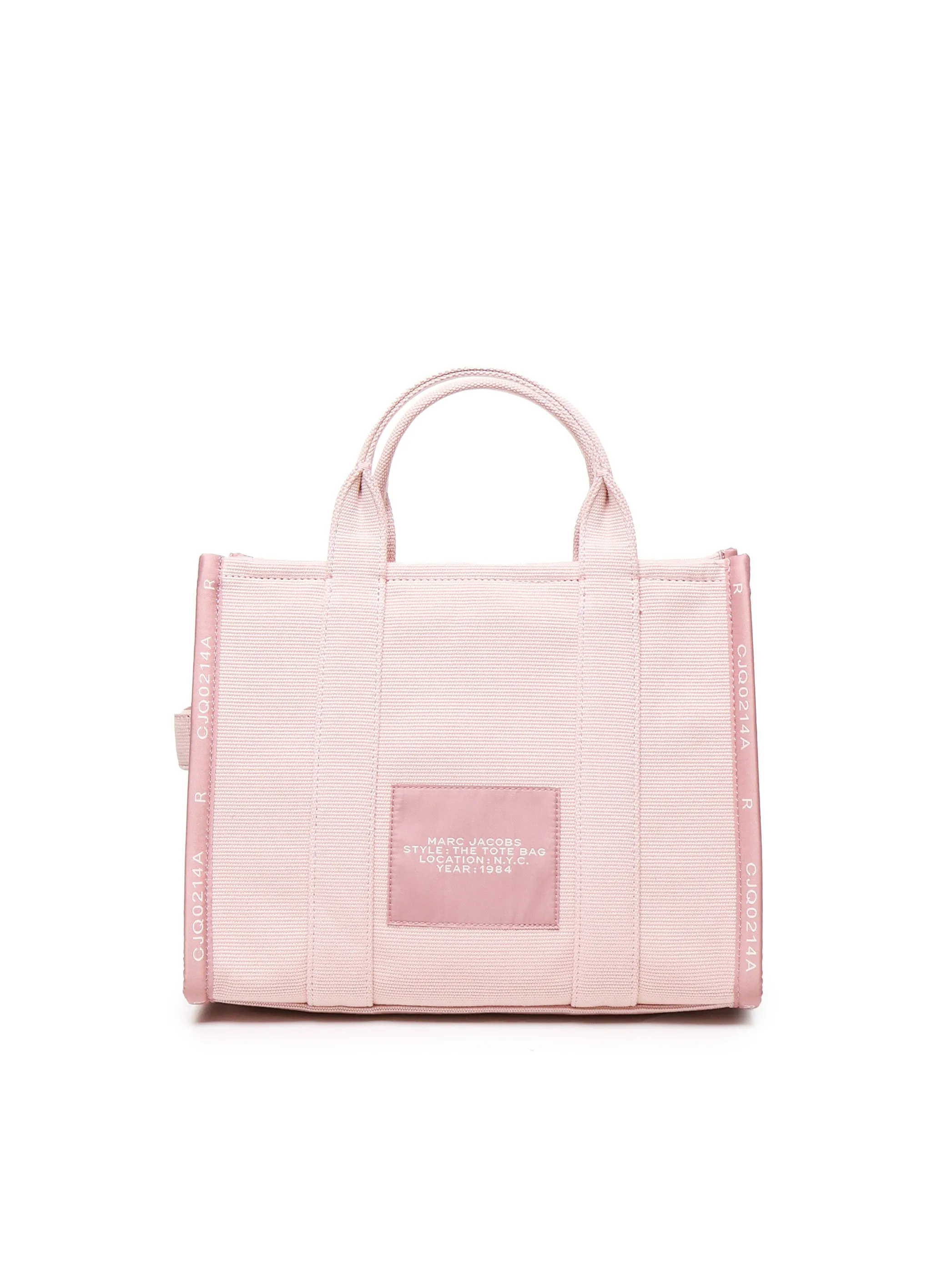 Medium Pink Tote Bag with Logo