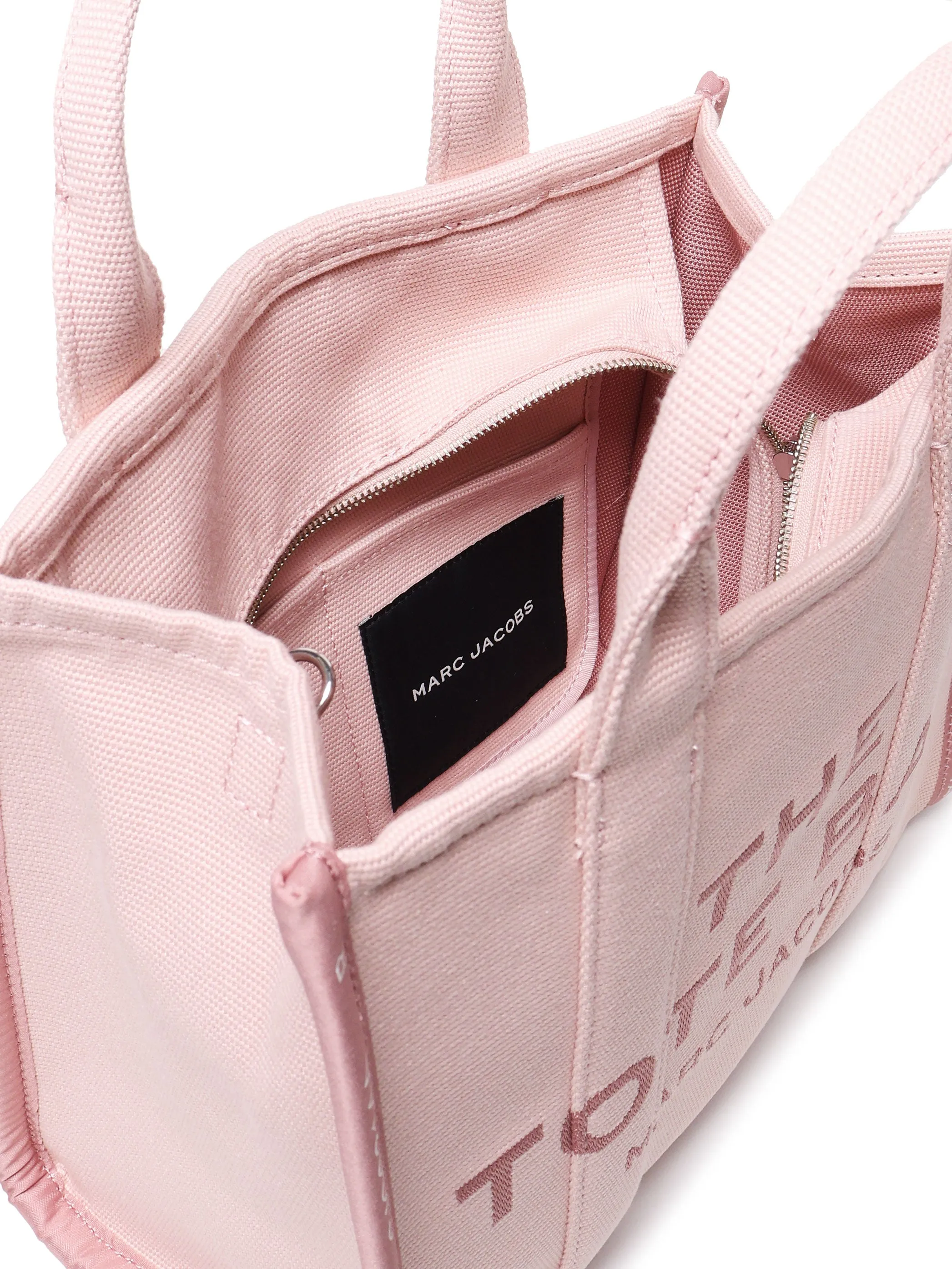 Medium Pink Tote Bag with Logo