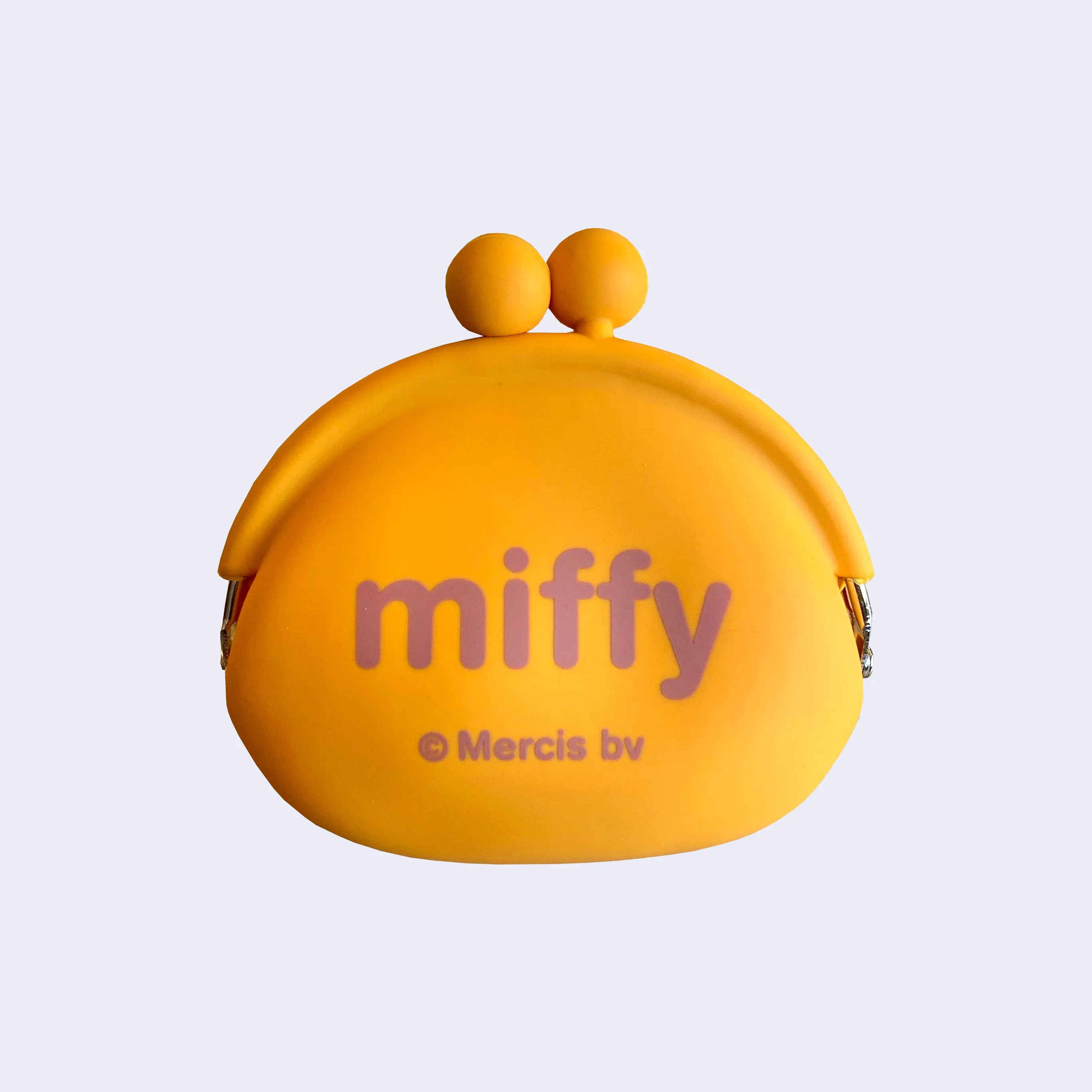 Miffy - Pochi Silicone Pouch Coin Purse (Orange)