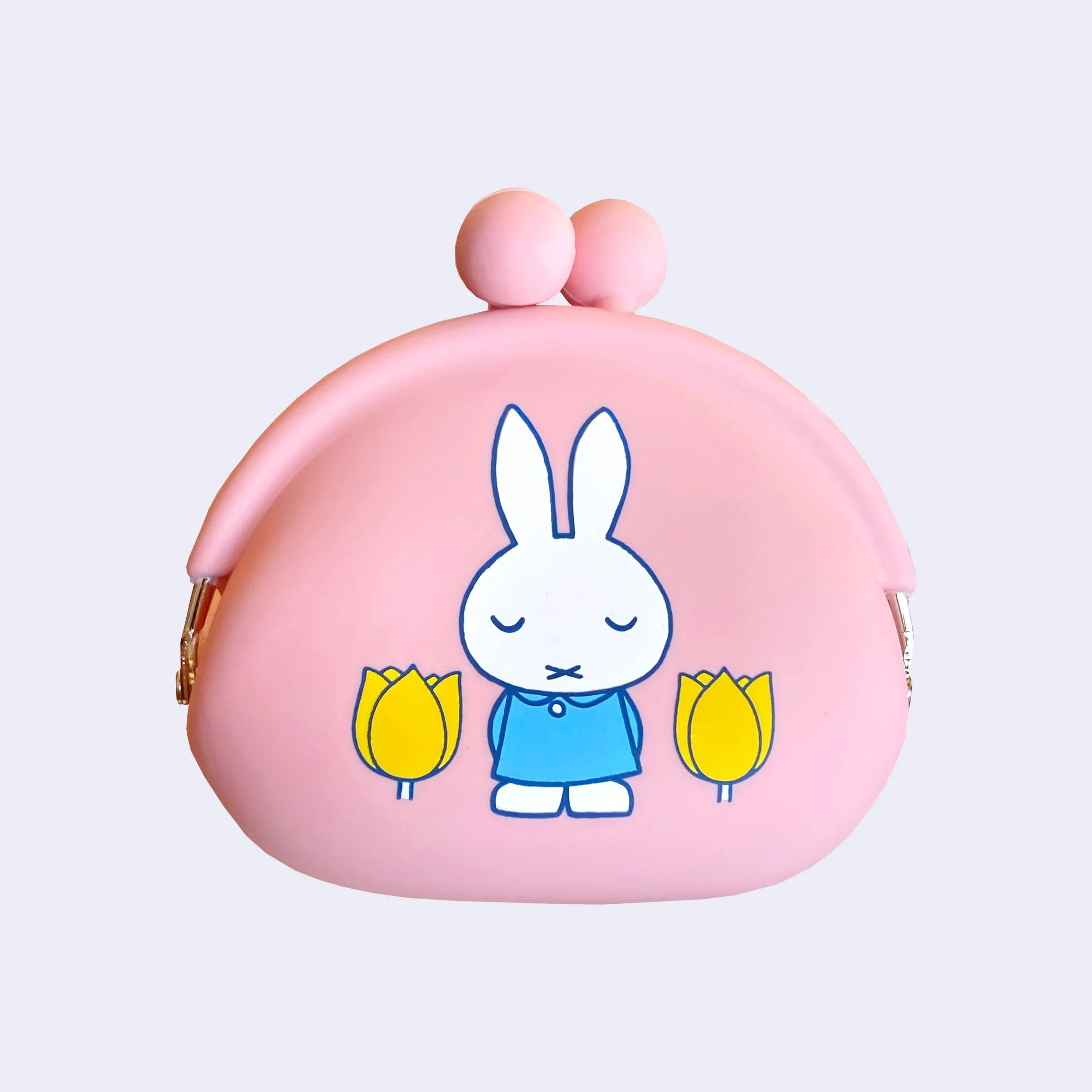 Miffy - Pochi Silicone Pouch Coin Purse (Pink)