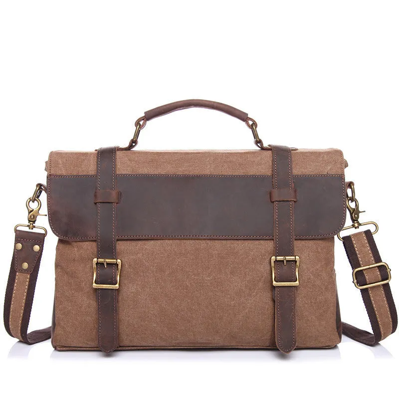 Military Canvas Messenger Bag