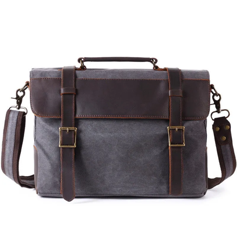 Military Canvas Messenger Bag
