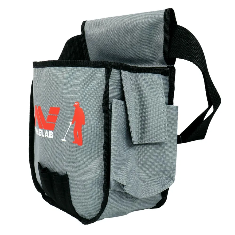 Minelab lightweight multi pocket finds pouch