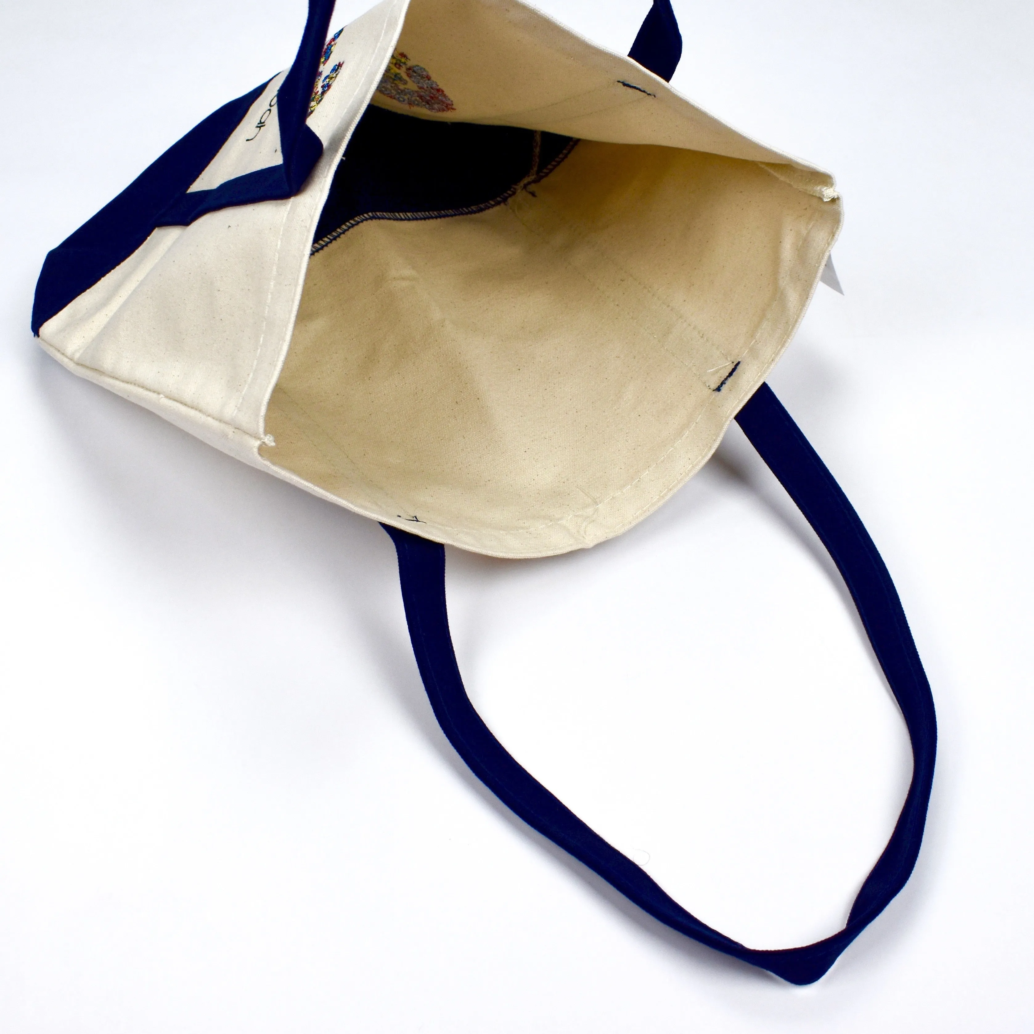 Noah - Paisley Embroidered Logo Tote Bag