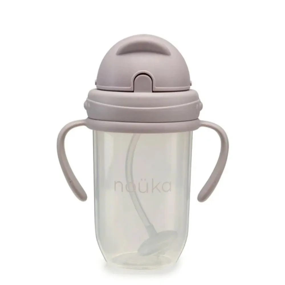noka Non-Spill Weighted Straw Cup 9OZ - Bloom