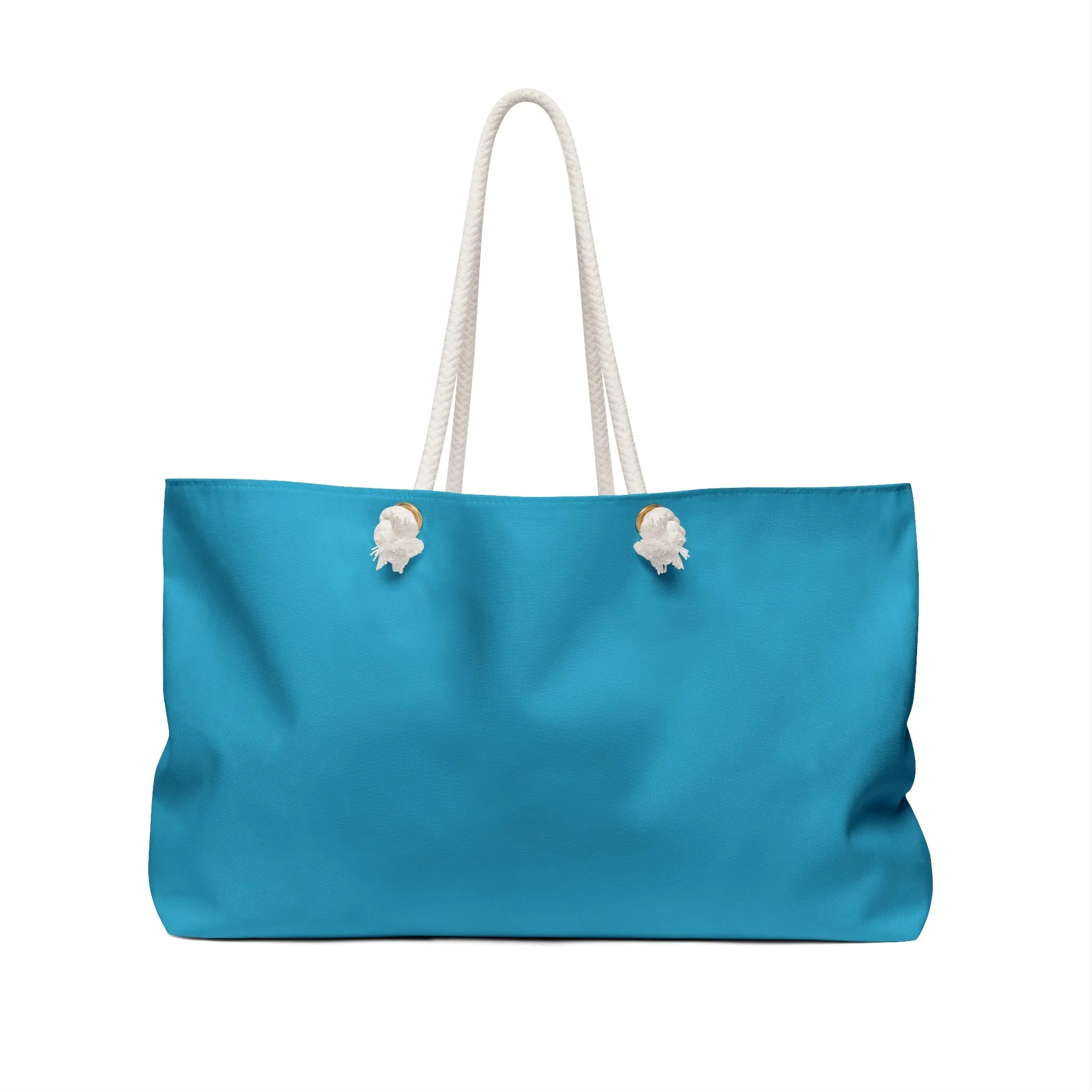 our perfect companions never have fewer than four feet dog POD Weekender Bag