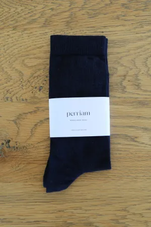 Perriam Everyday Merino Socks - Navy
