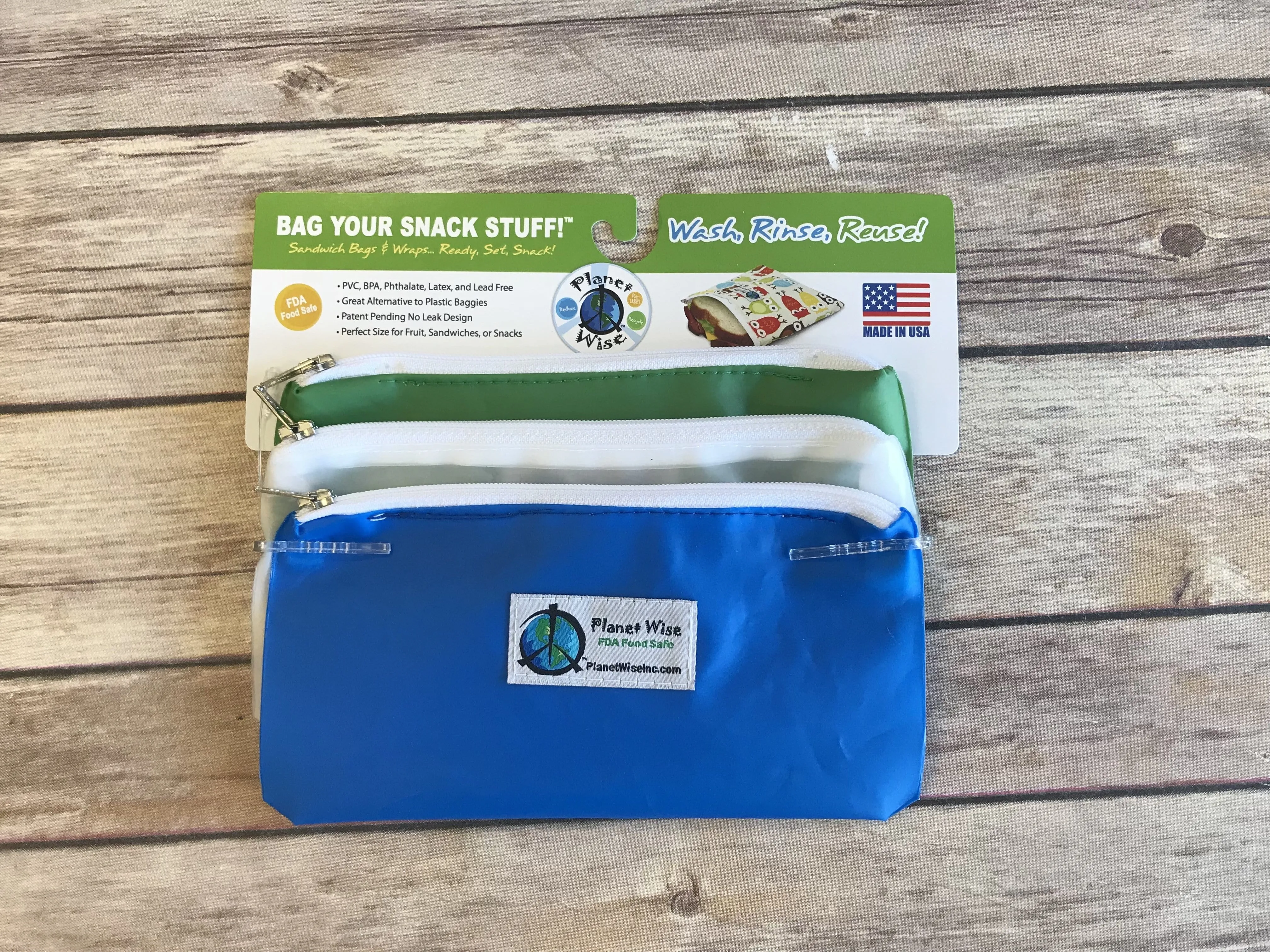 Planet Wise Clear & Tinted Snack Line