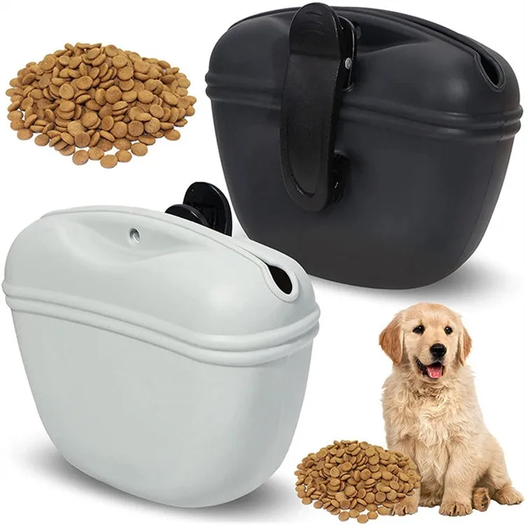 Portable Silicone Dog Treat Bag for Effortless Training Sessions