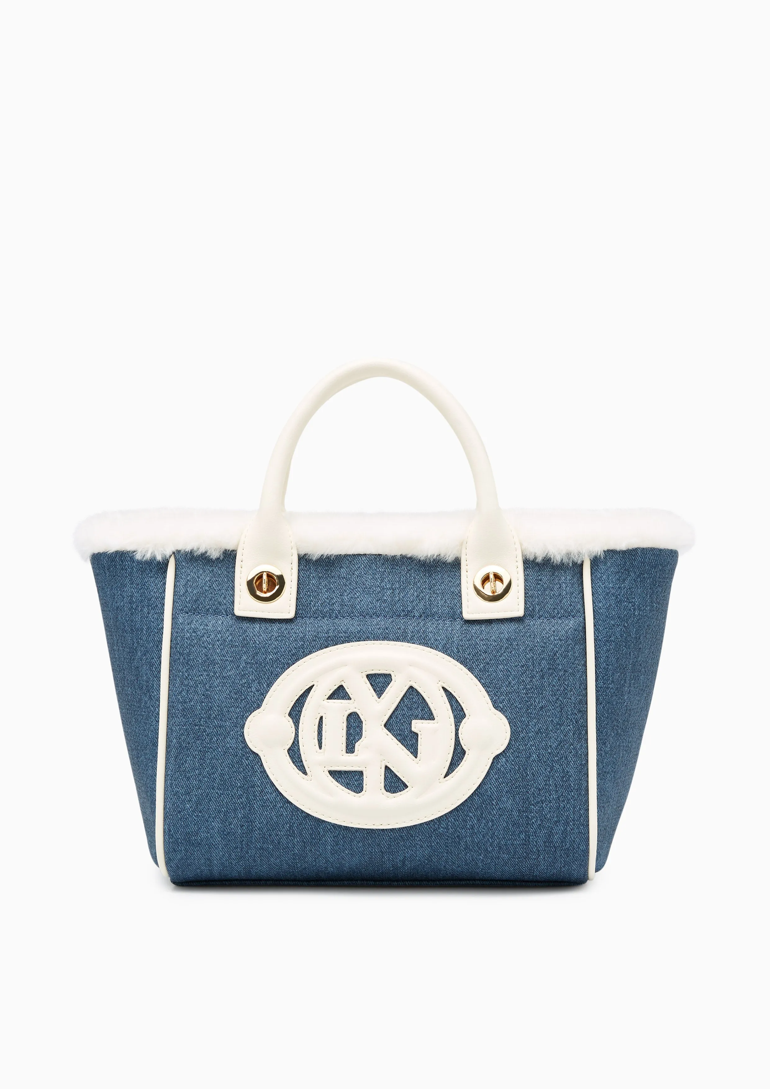 Pretzelle Medium Tote Bag Navy