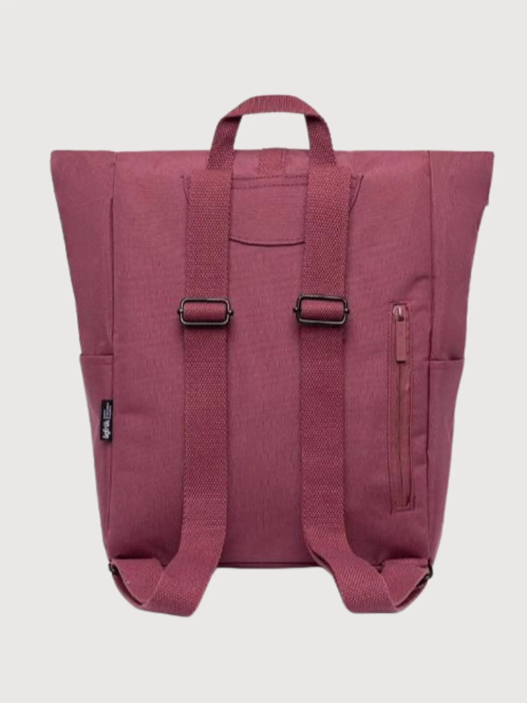 Roll Mini Plum Recycled Polyester Backpack | Lefrik