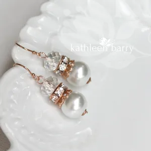 Rose gold Earring & or Bracelet set or (also sold individually) LIMITED EDITION