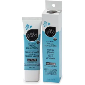 SPF 30 Mineral Facial Sunscreen  1.7 oz