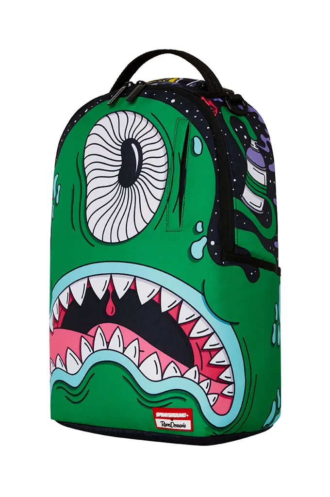 Sprayground X Rodri Designs Jorge Rodriguez Alien DLXSV Backpack
