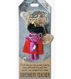 Superhero Teacher Voodoo Doll
