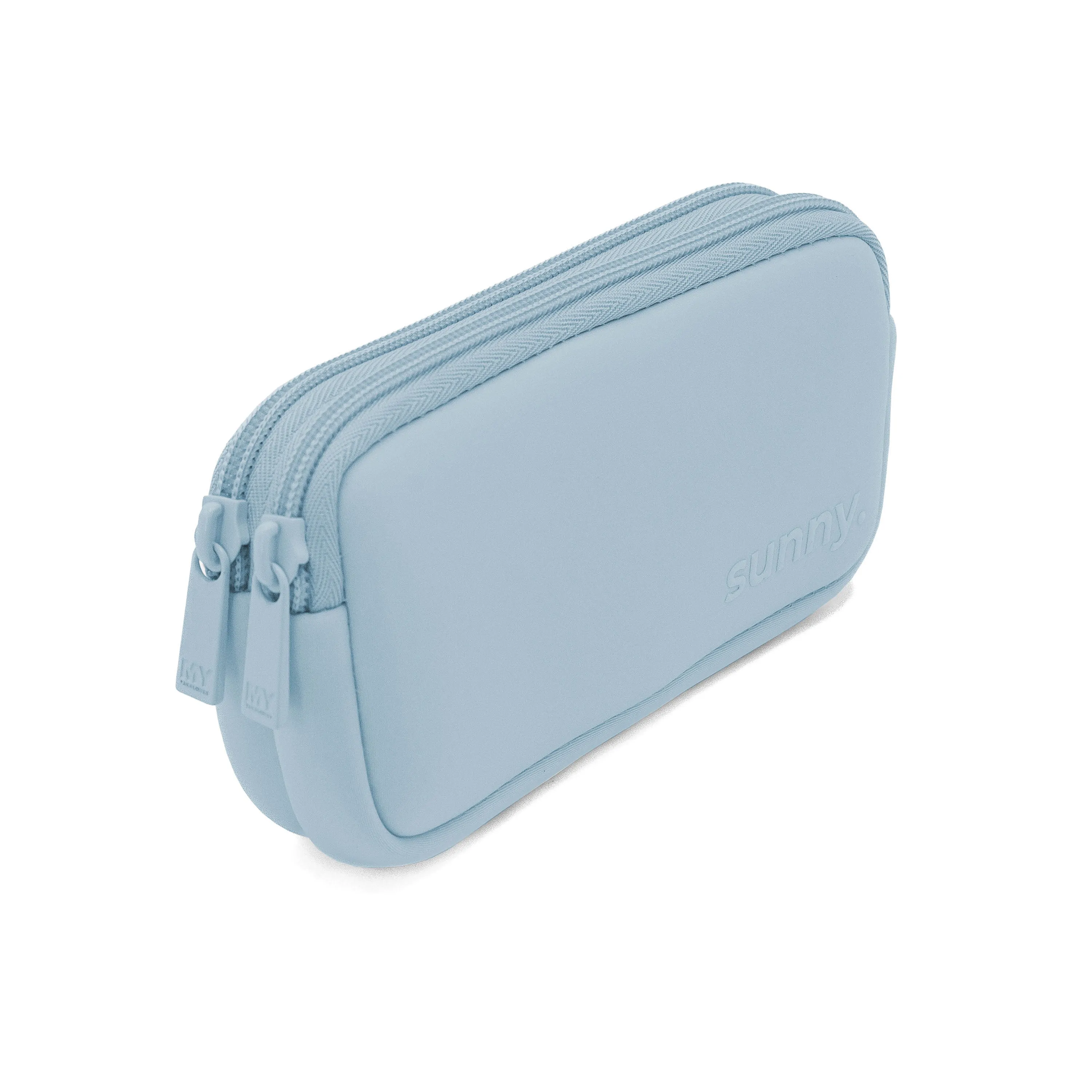 THE DOUBLE EYEGLASS CASE -ARCTIC ICE