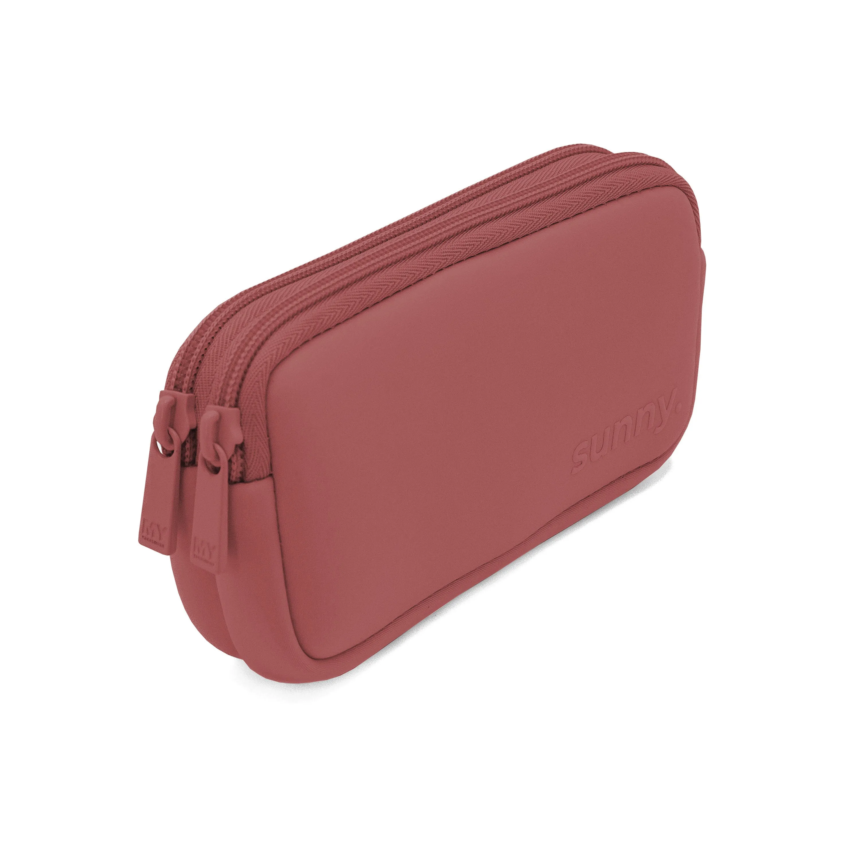 THE DOUBLE EYEGLASS CASE -DESERT ROSE