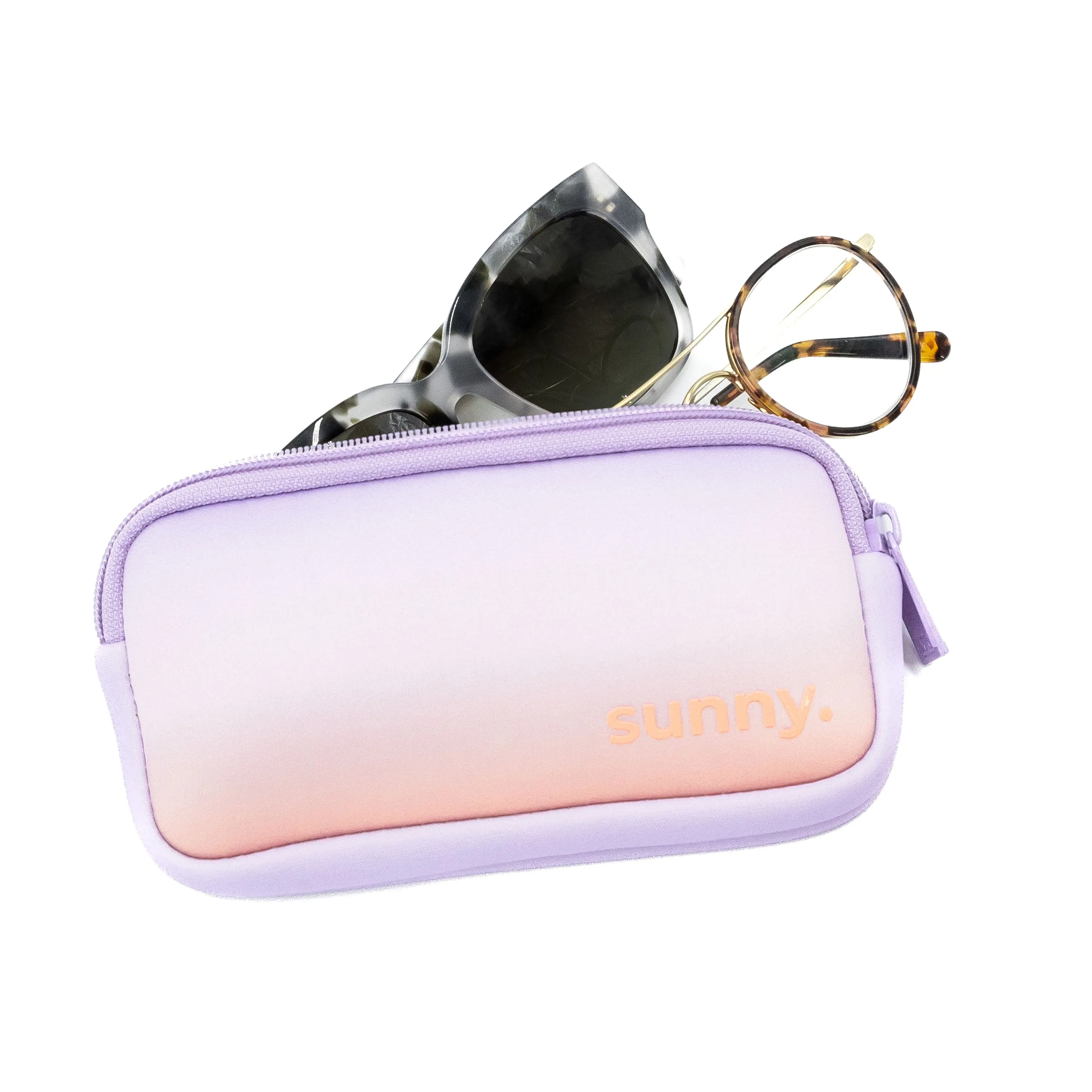 THE DOUBLE EYEGLASS CASE - GRADIENT EUPHORIA