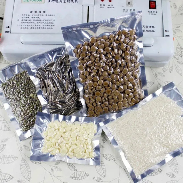 Vacuum Metalized Bags 10cmx14cm 50g Laminated Pouch 100pack