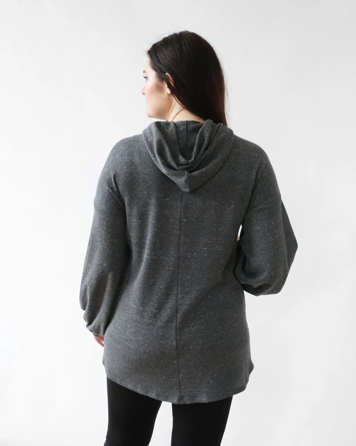 WEEKEND hoodie in Dark Grey