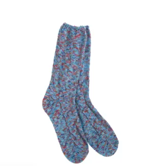 Weekend Ragg Cable Crew  Socks